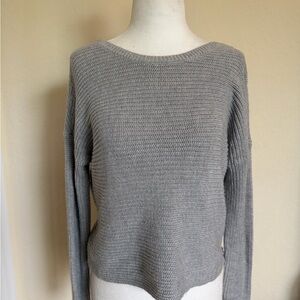Hollister Light Gray Women's Sweater Size XD